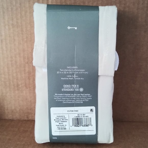 Threshold Ultra Soft Pillowcases (Standard, Chalk color) - Picture 7 of 9